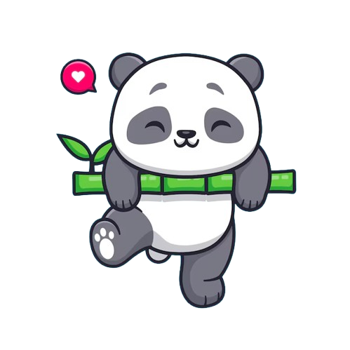 Cute animated illustration